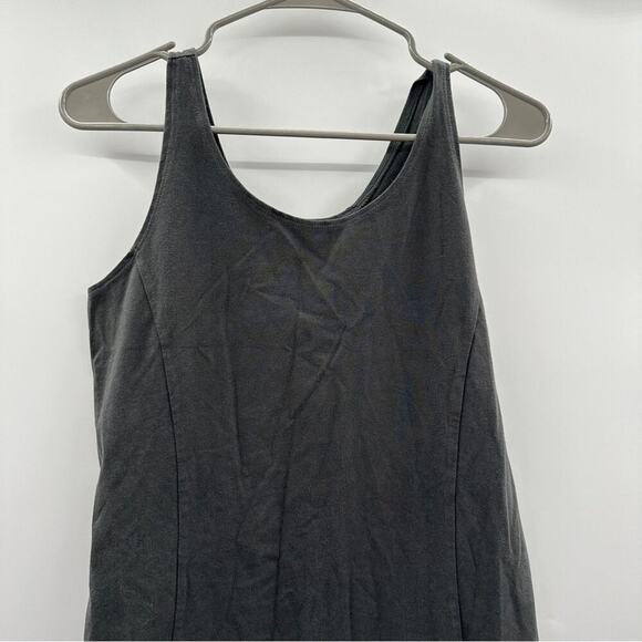 Under Armour Dark Gray Fitted Sleeveless‎ Scoop Neck Mini Activewear Dress Sz S - Picture 2 of 12